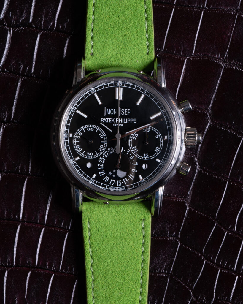 Pulseira de Alcântara Verde Cítrico