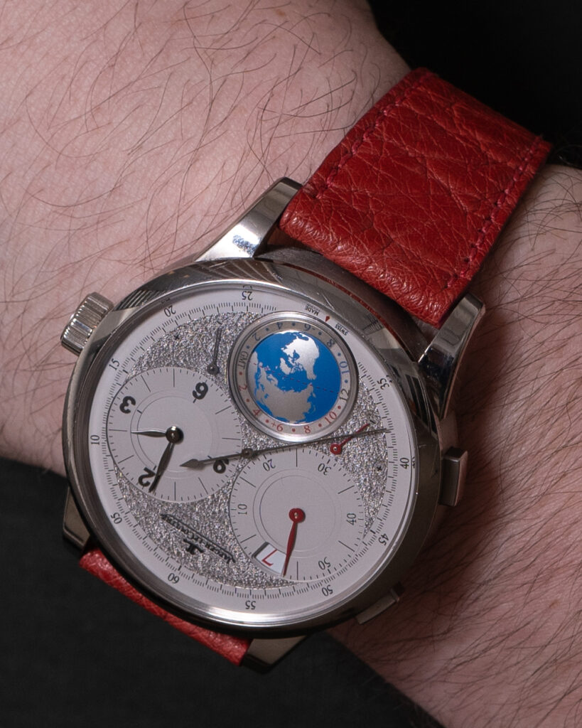 Pulseira de Barriga de Avestruz Vermelho