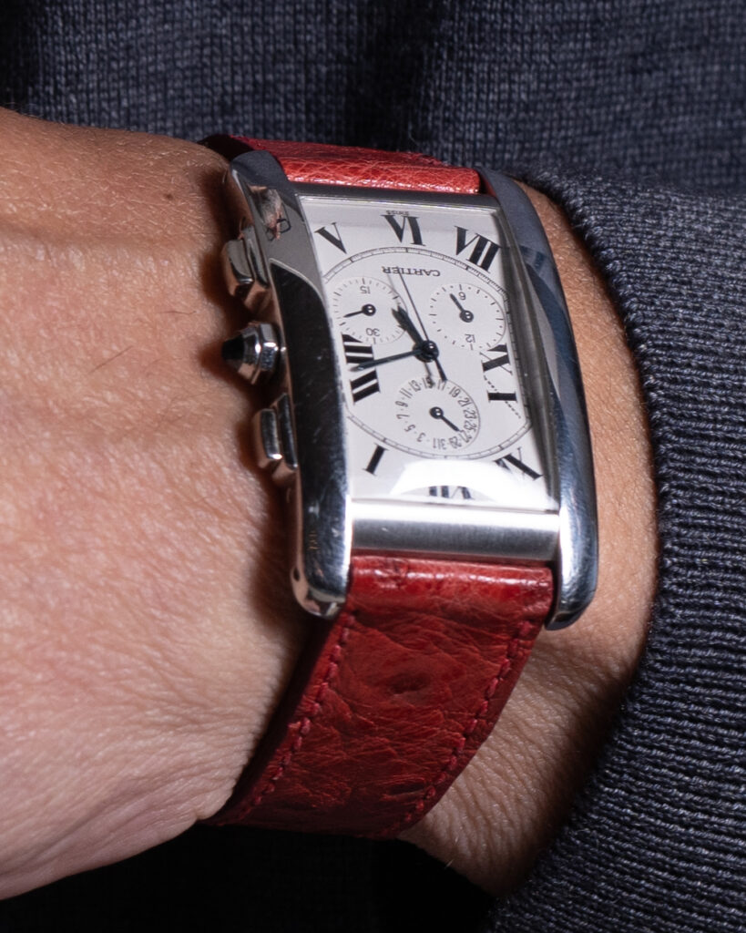 Pulseira de Avestruz Tradicional Vermelho