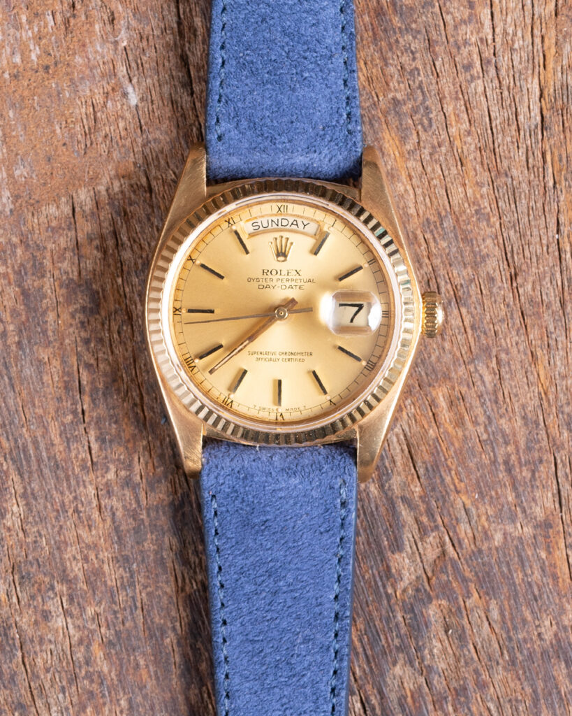 Pulseira de Camurça Azul