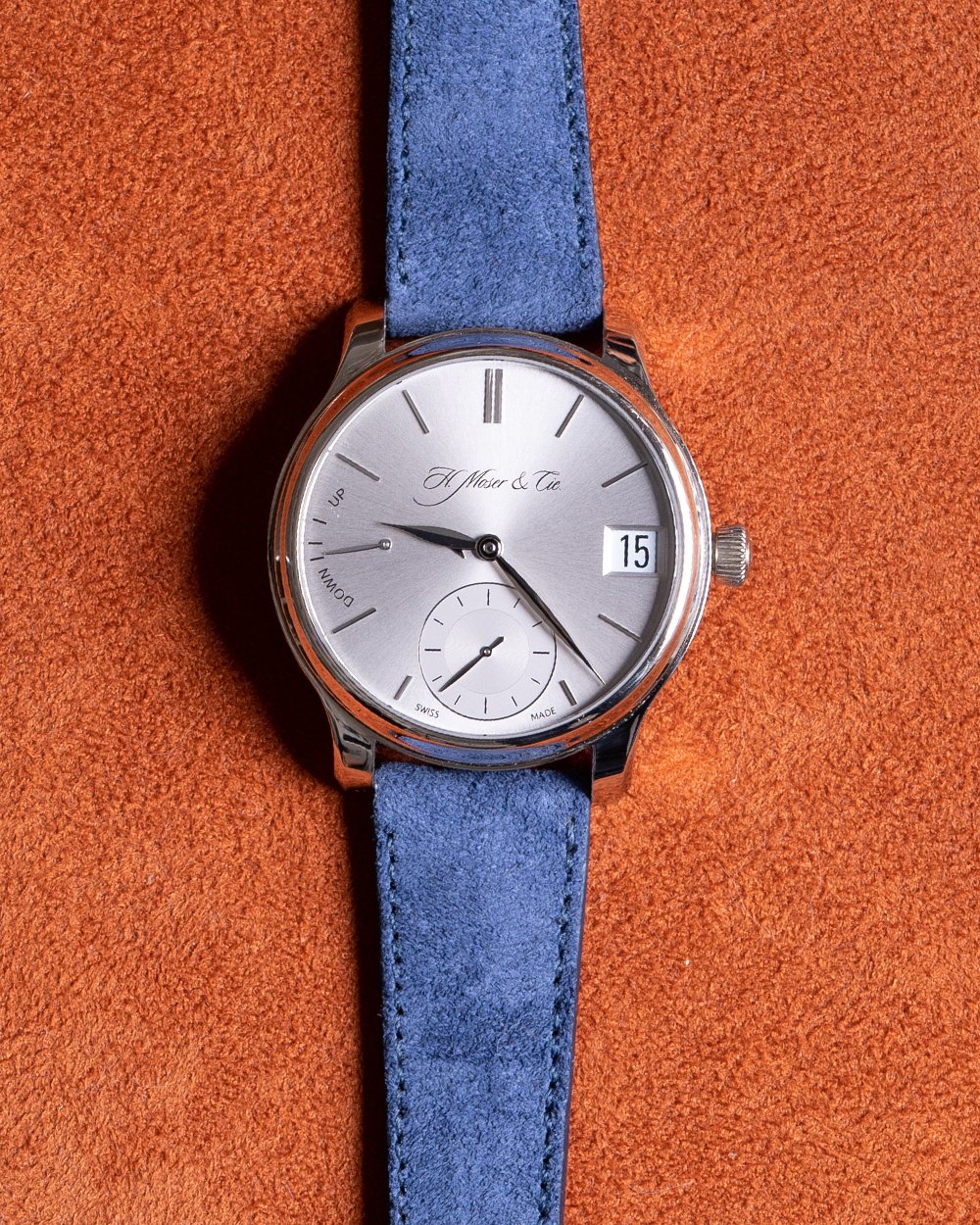 Pulseira de Camurça Azul