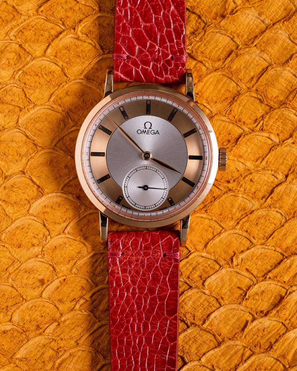 Pulseira de Canela de Avestruz Coral