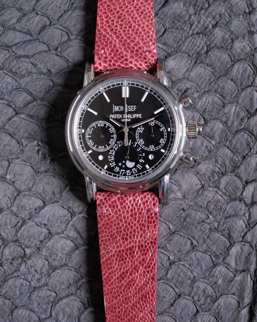 Pulseira de Canela de Avestruz Rosa