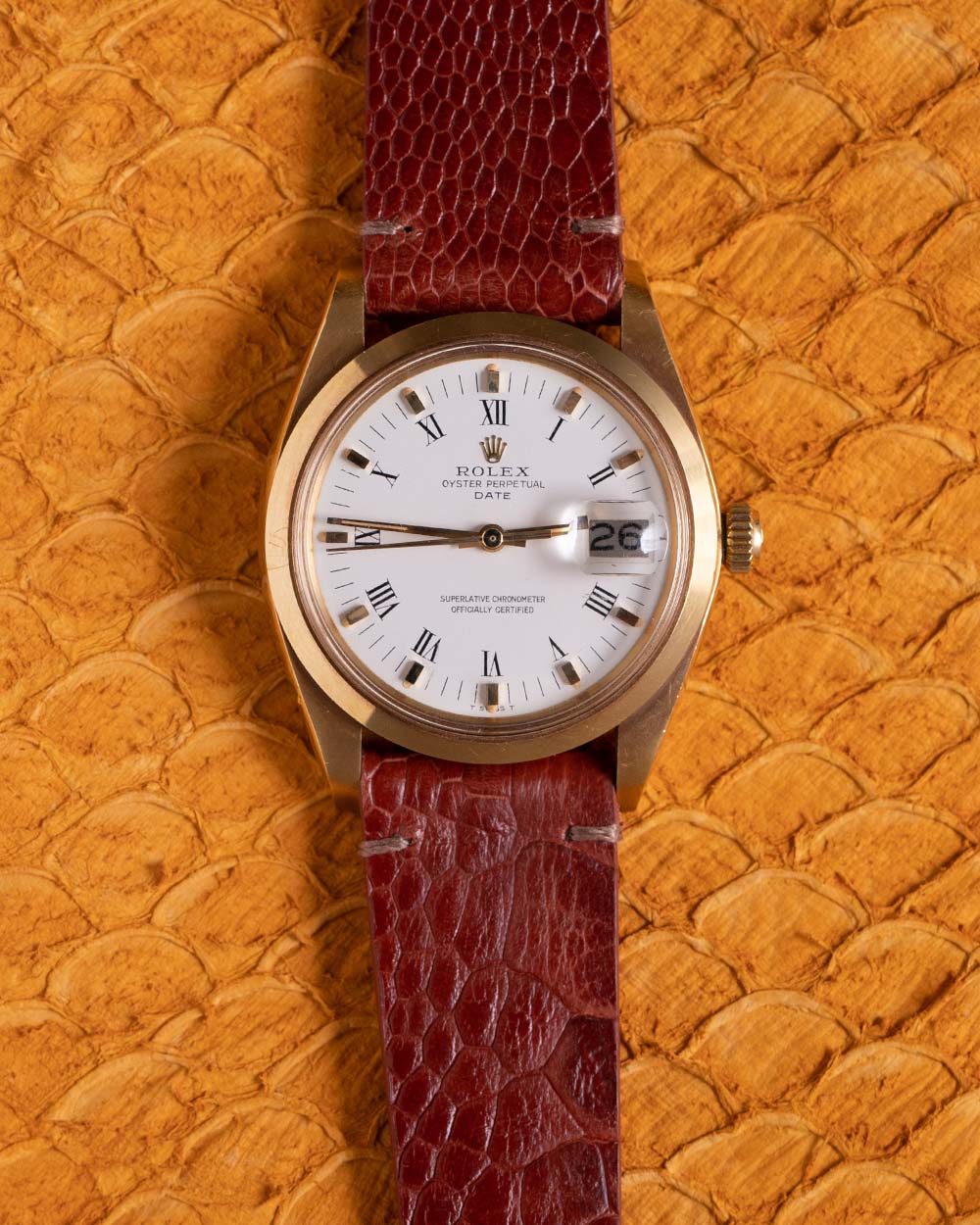 Pulseira de Canela de Avestruz Whisky
