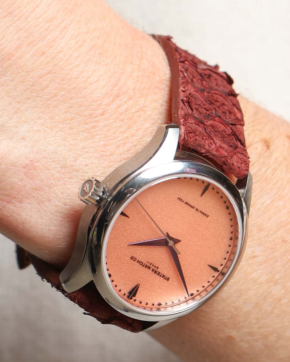 Pulseira de Tilápia Marrom