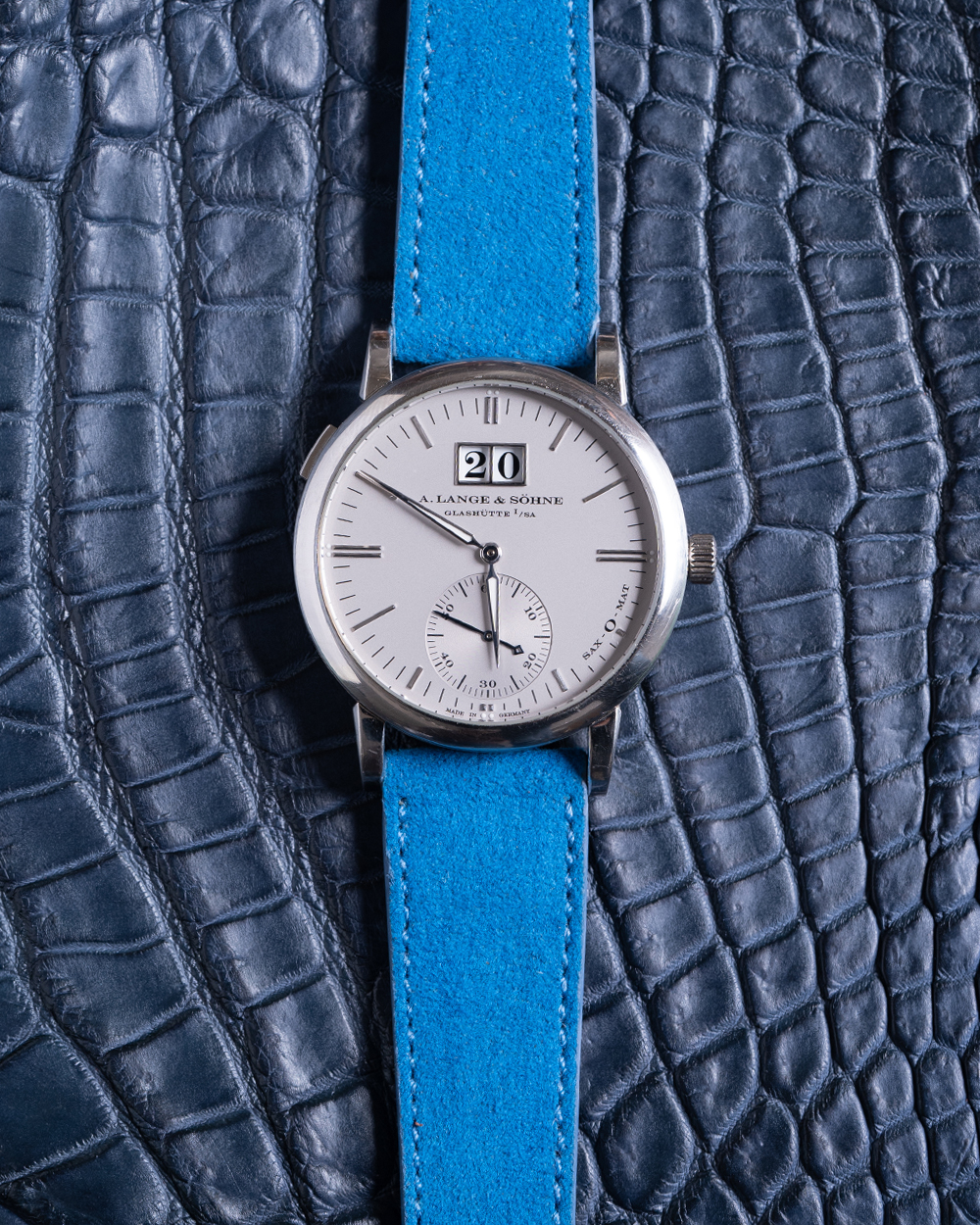 Pulseira de Alcântara Azul Claro