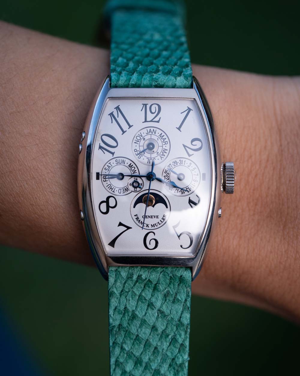 Pulseira de Corvina Esmeralda